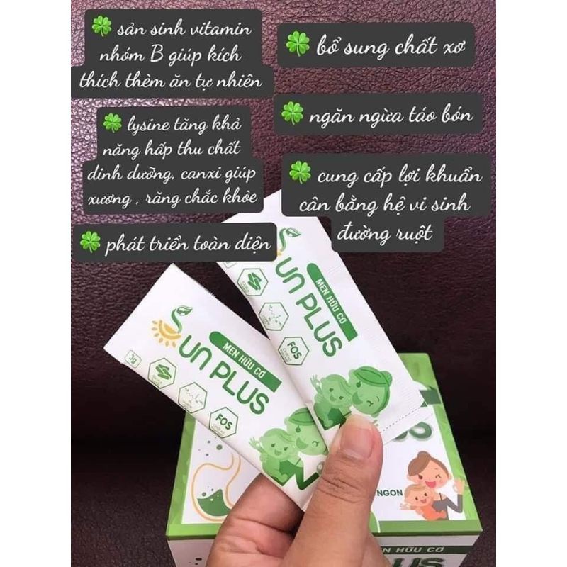combo men - sữa Sunplus