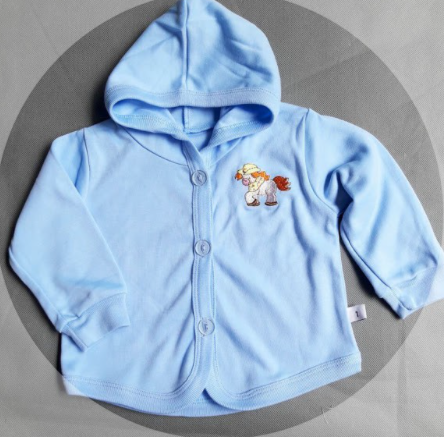 Áo Khoác Cotton Màu Cho Bé Sơ Sinh Có Nón