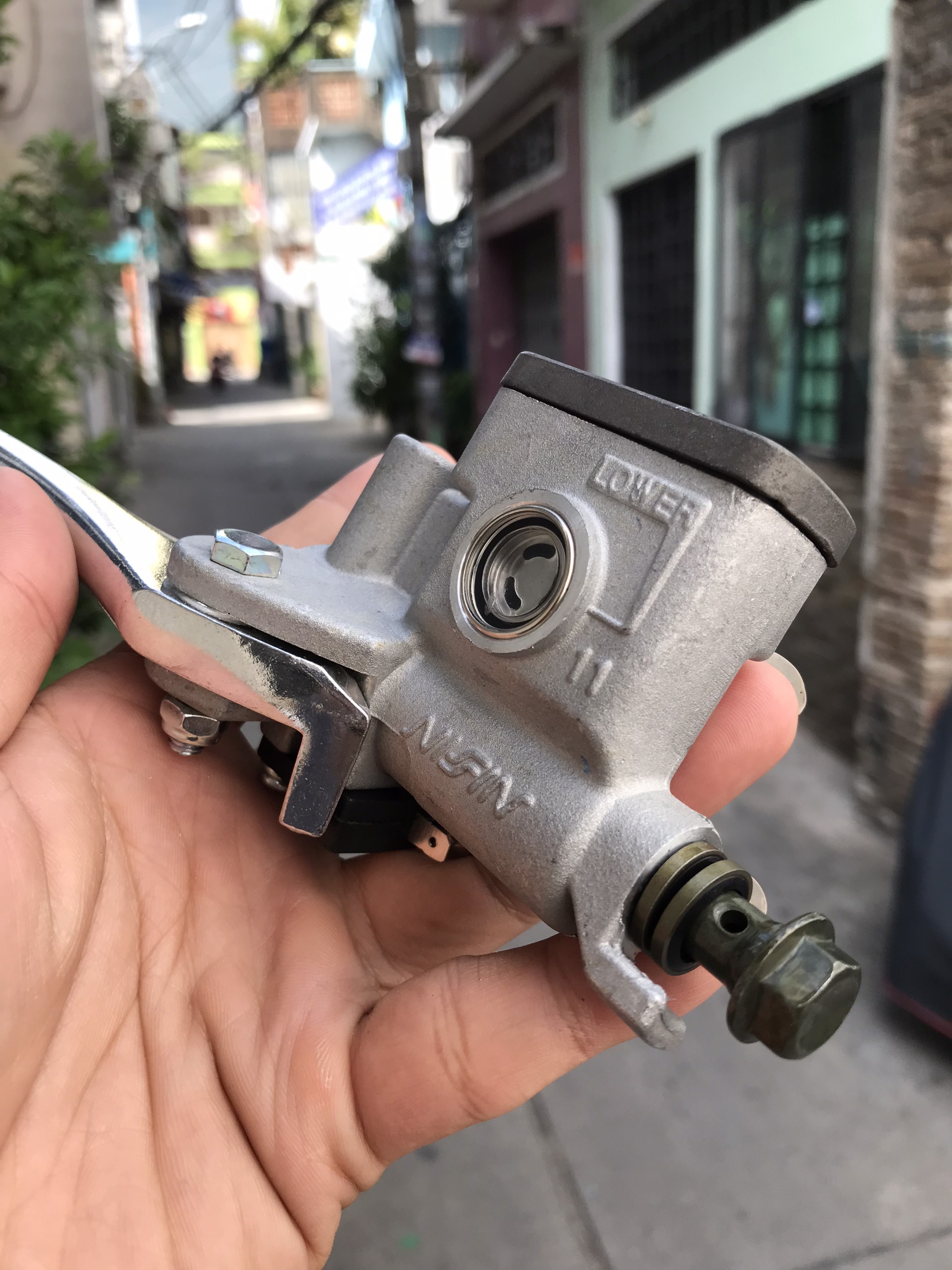 Tay thắng Wave S110, Tay thắng dầu Wave S110