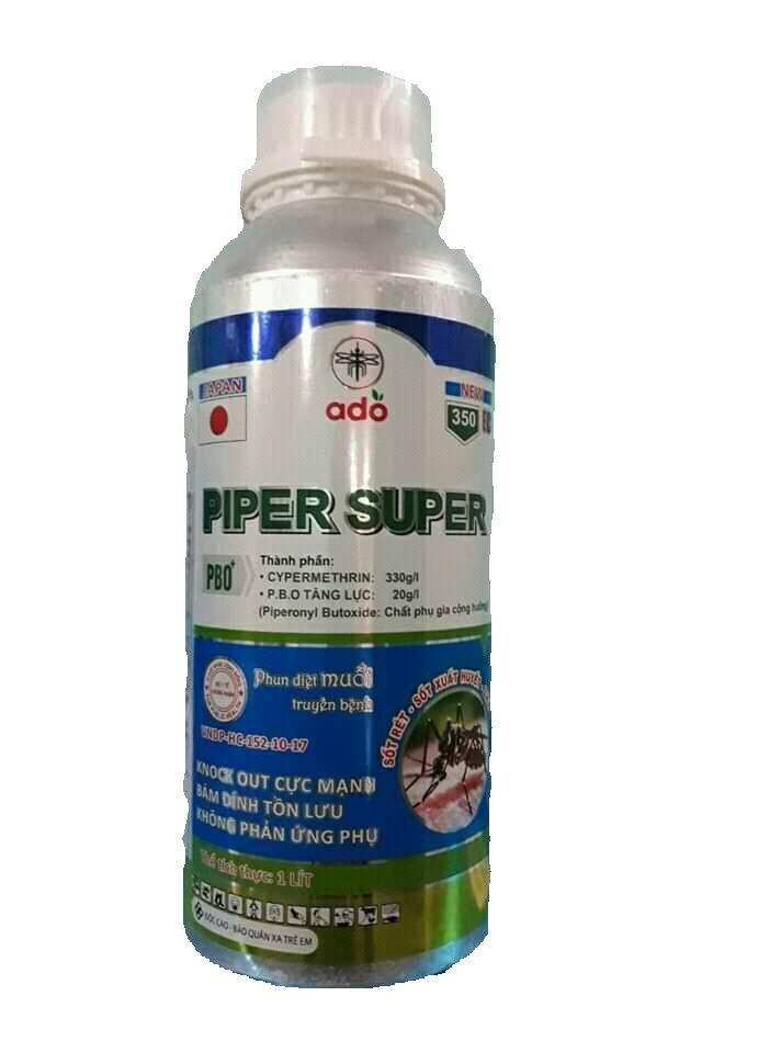 [Hoàn Tiền 10%] Thuốc diệt muỗi Piper Super 1000ml diệt tận gốc muỗi kiến gián