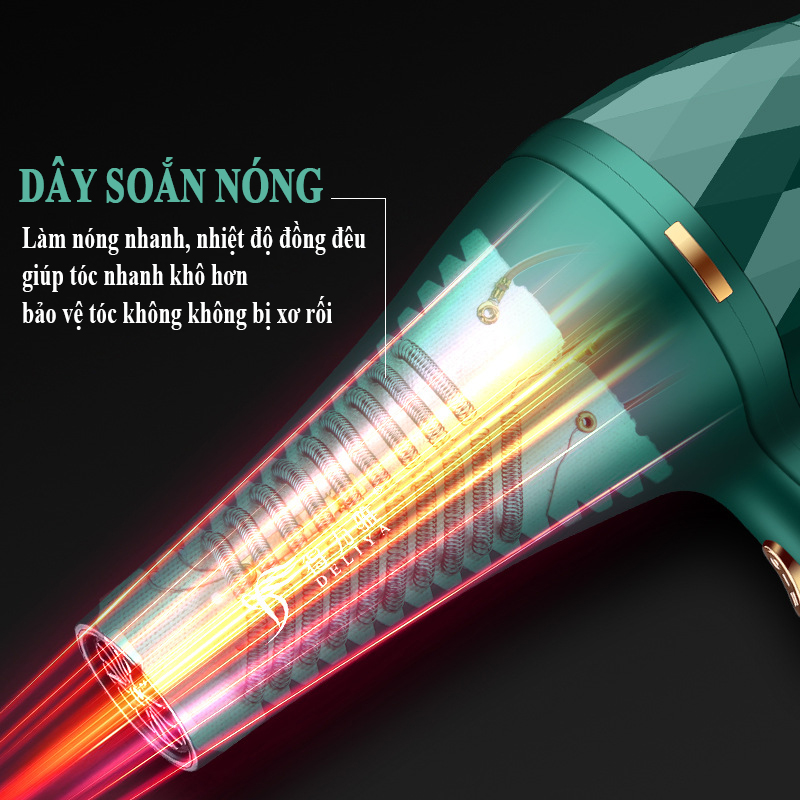 [GIAO HỎA TỐC 2H] máy sấy tóc paaanasonic, may say toc, máy sấy tóc công suất lớn, máy sấy tóc, Tạo kiểu tóc Máy sấy tóc 2 chiều máy sấy tóc tạo kiểu Máy sấy tóc mặt nhám KAW-2300 Chính hãng nhập khẩu nội địa trung quốc
