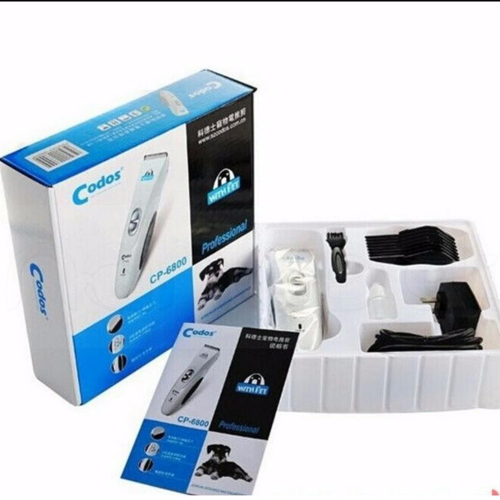 Tông Đơ Cắt Tỉa Lông Chó Mèo Sạc Điện CODOS CP-6800