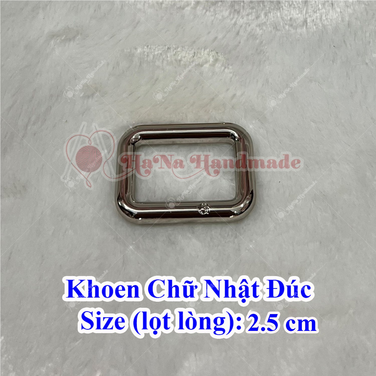 Khoen chữ nhật đúc 1.5cm và 2.5cm lọt lòng