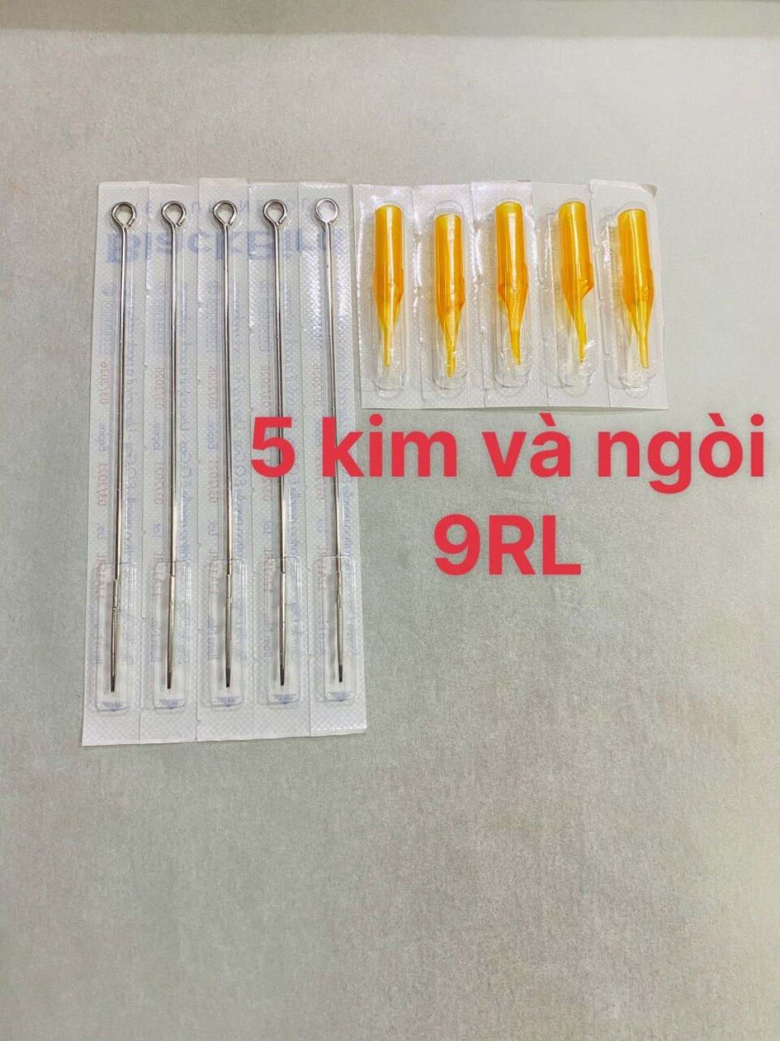5 kim và ngòi 9RL chạy khung