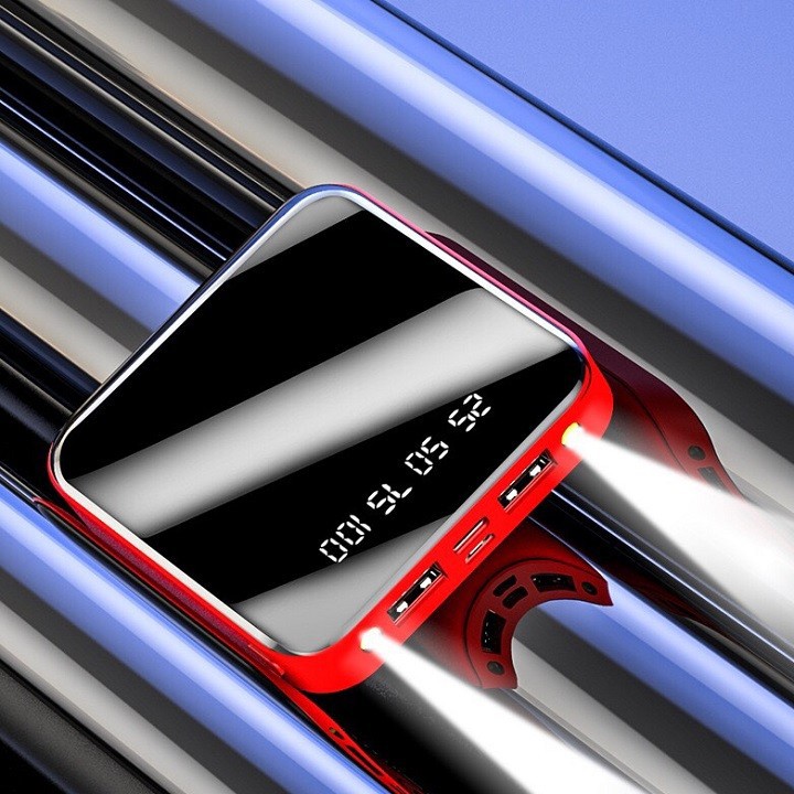 Sạc Dự Phòng Power Bank Mặt Kính Cao Cấp