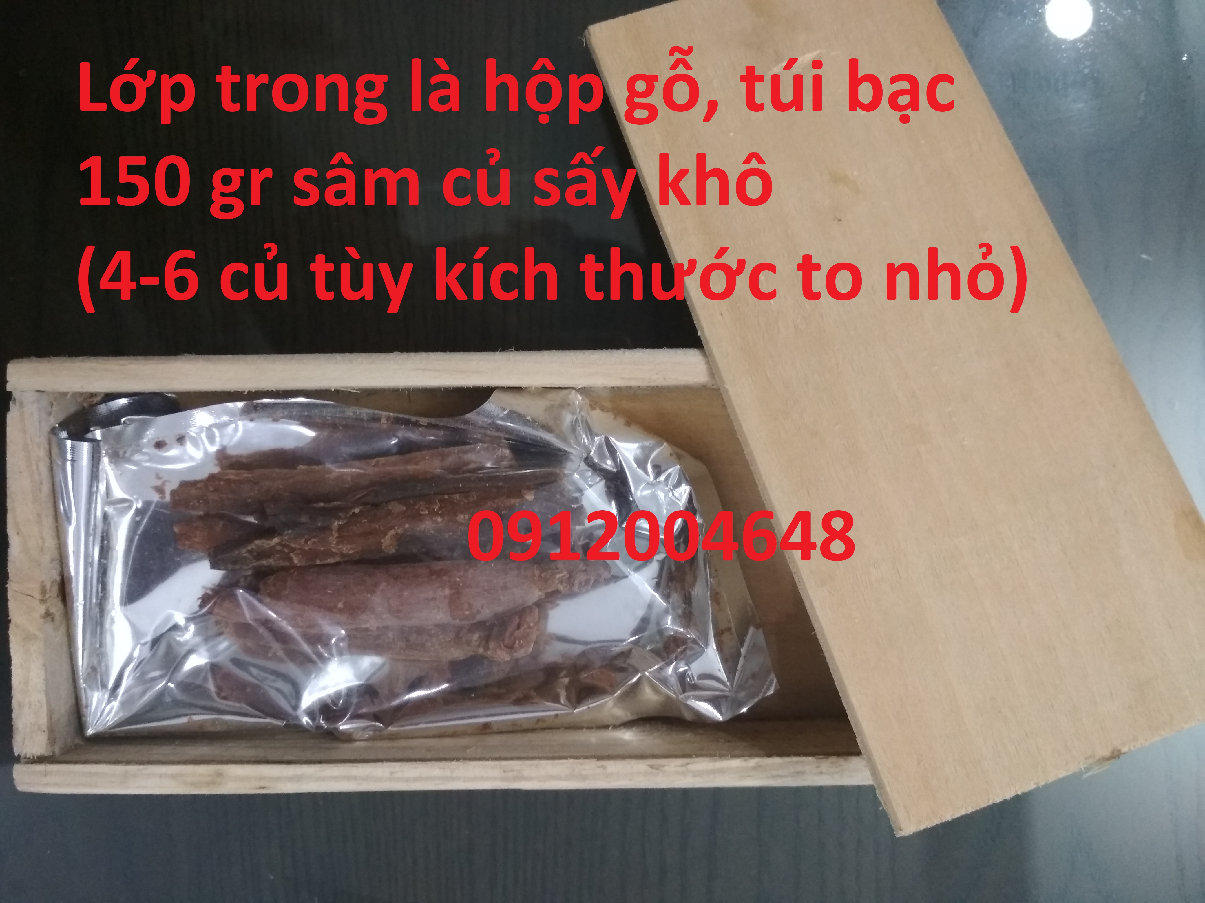 [NET_50GR. CHÍNH HÃNG] NHÂN SÂM HÀN QUỐC CỦ KHÔ 6 NĂM TUỔI, HỘP SẮT