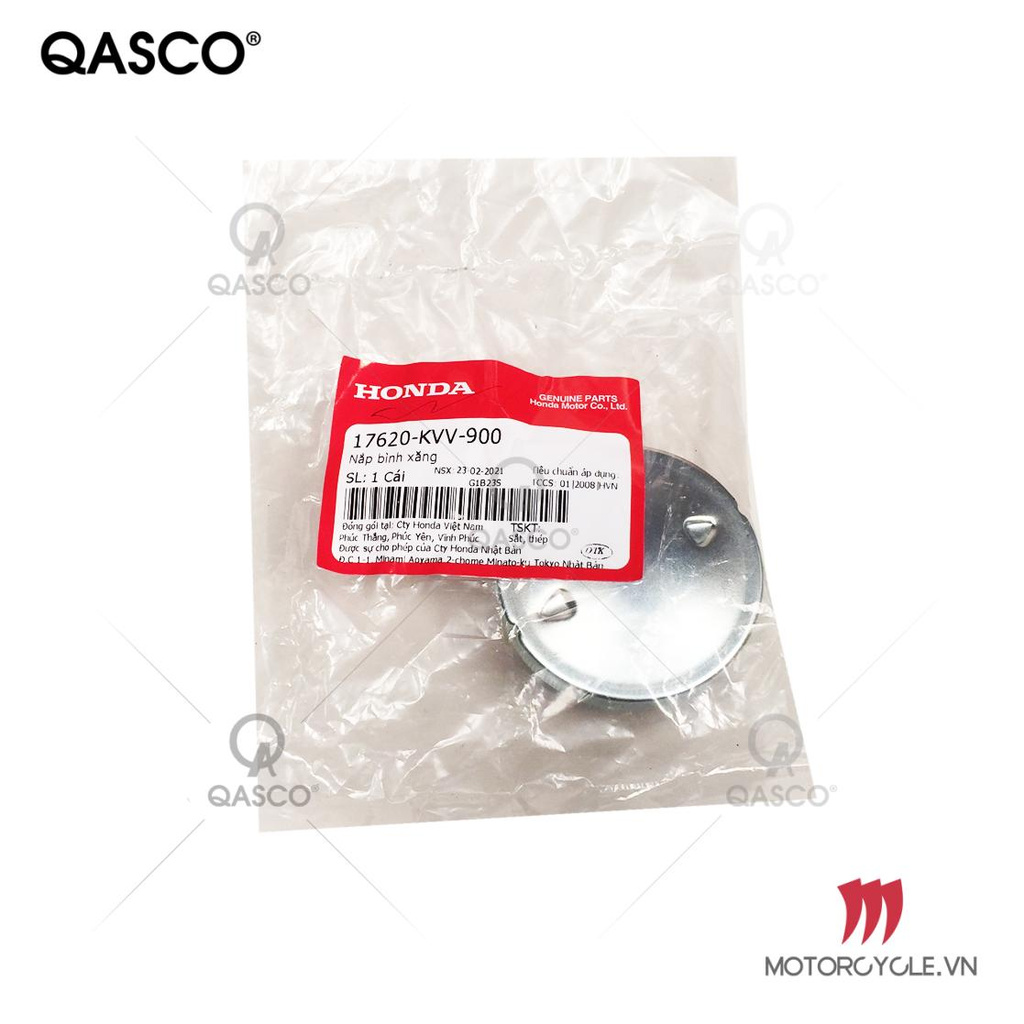 Nắp bình xăng HONDA DREAM, WAVE (17620KVV900) QASCO
