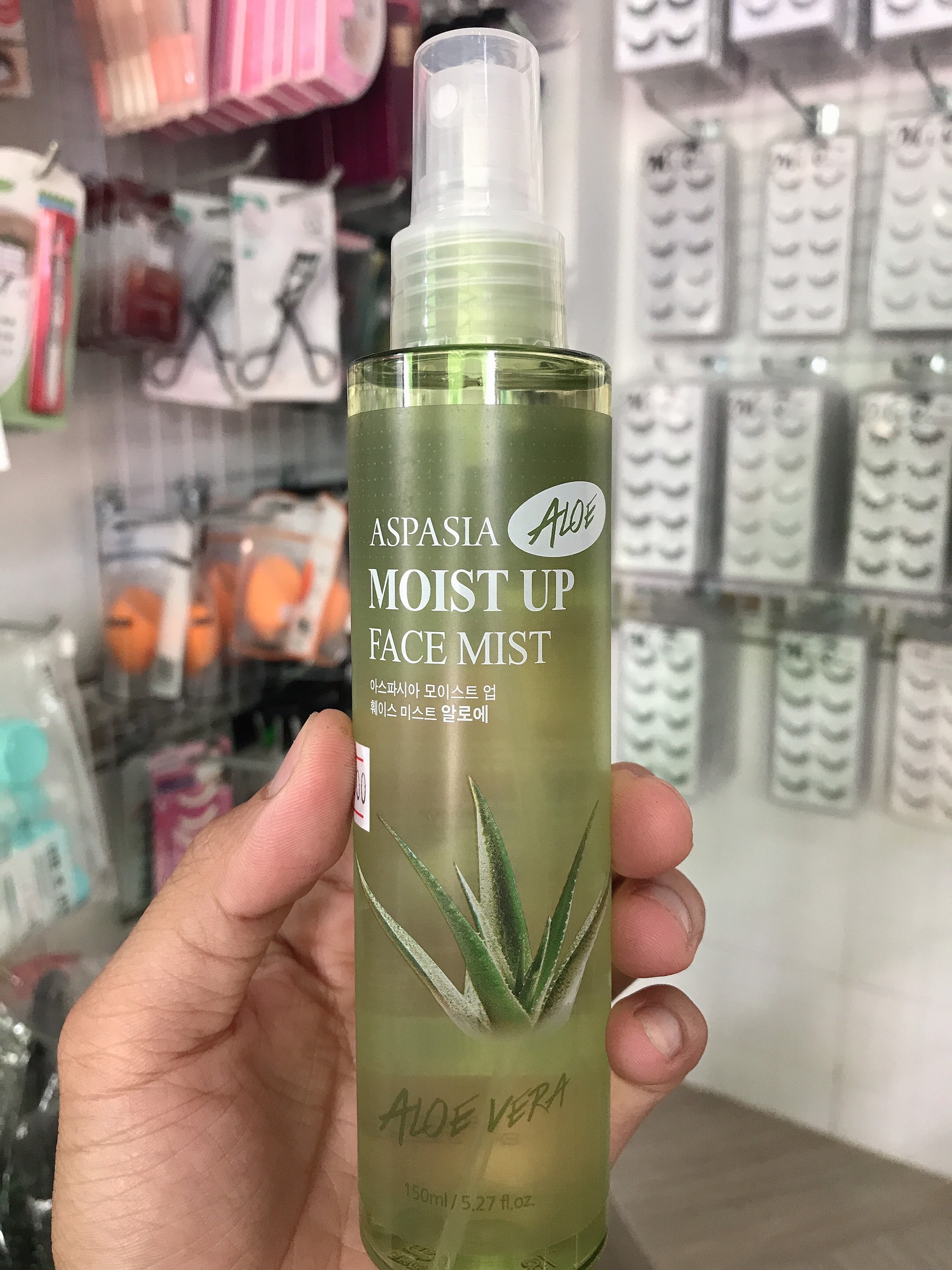 Xịt khoáng Aspasia Moist Up Face Mist 150ml