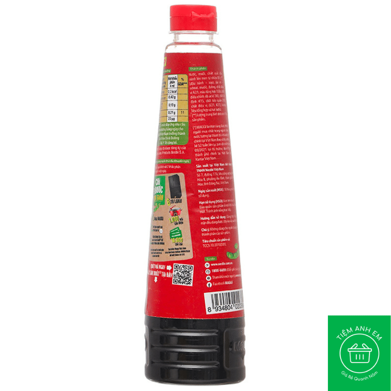 Nước tương đậu nành đậm đặc Maggi chai 300ml