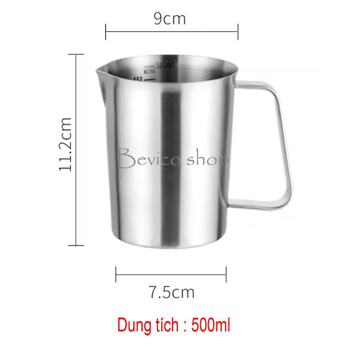 Cup 304 stainless steel split bar 500ml/700ml/1000mL/1500ml/ 2000ml