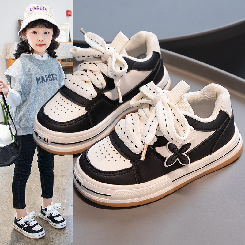 Giày thể thao da mềm YY9191 Quảng Châu cao cấp cho bé trai bé gái size từ 26 đến 37