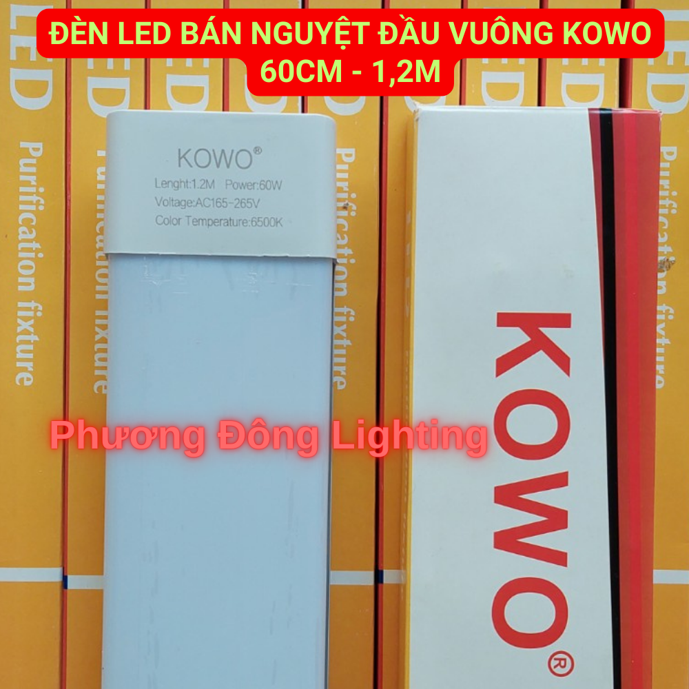 Đèn LED bán nguyệt siêu sáng 0,6m (30W)- 1,2m (60W) - Đủ Wat
