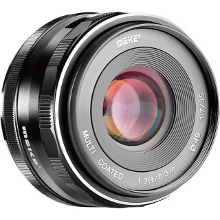 Ống Kính Meike 35mm F1.7 - Dùng Sony E, Fujifilm, Canon EOS thumbnail