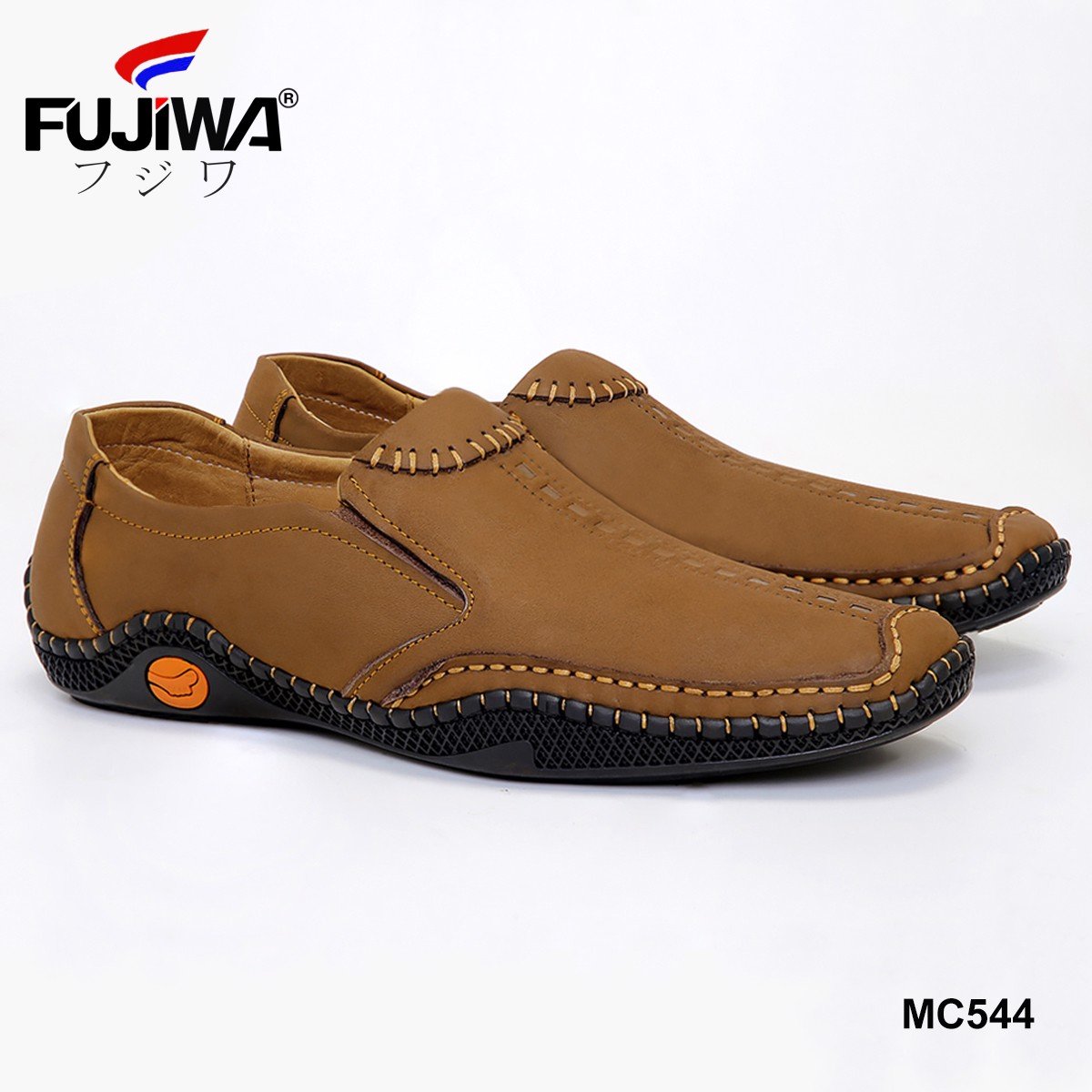 Giày Lười Giày Da Nam Cao Cấp Da Bò Fujiwa - MC544. Da bò cao cấp