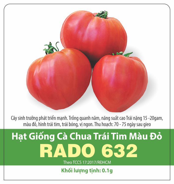 Hạt giống cà chua trái tim đỏ
