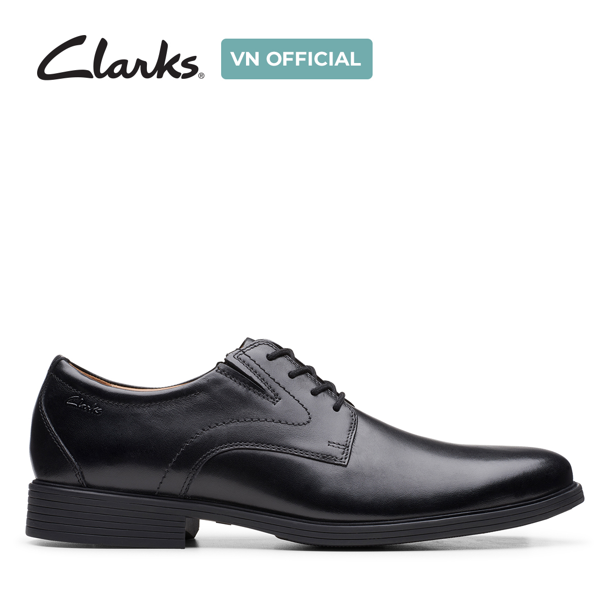 Giày Tây Da Nam Clarks - Whiddon Plain