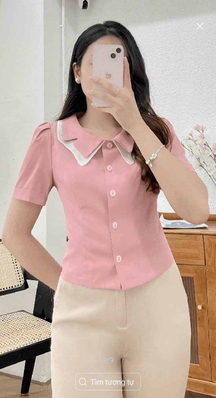 Áo kiểu sơ mi công sở có size lớn