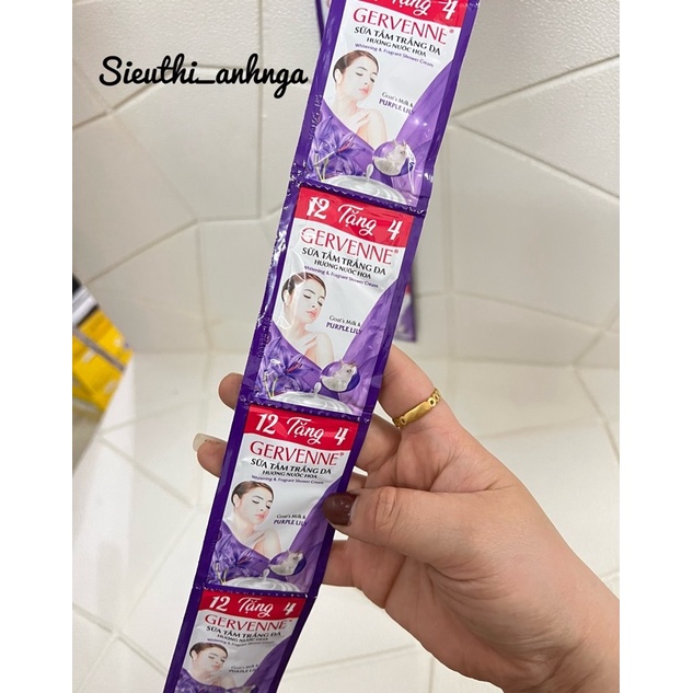 Sữa Tắm Gervenne Dây 12 Gói