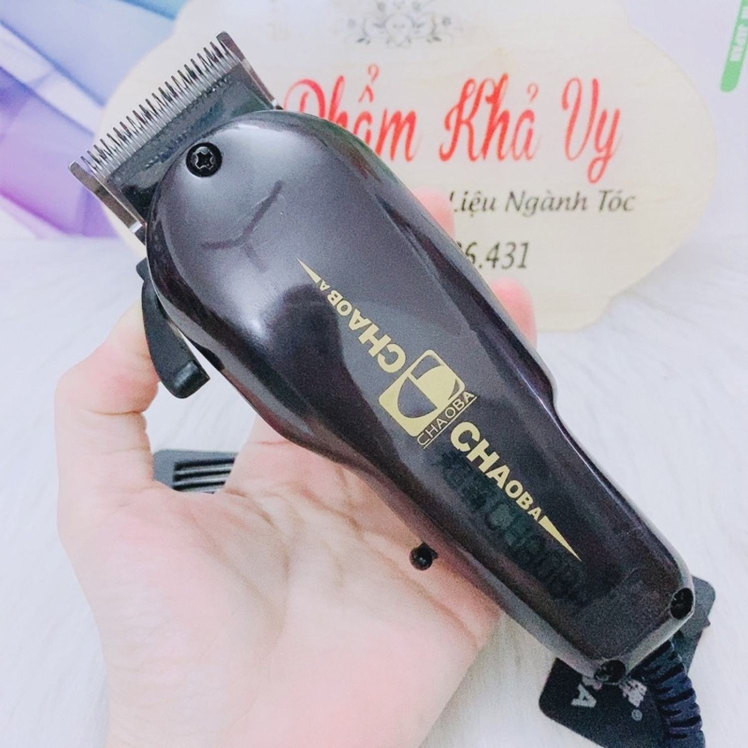 TÔNG ĐƠ CẮT TÓC CÓ DÂY CHAOBA 808