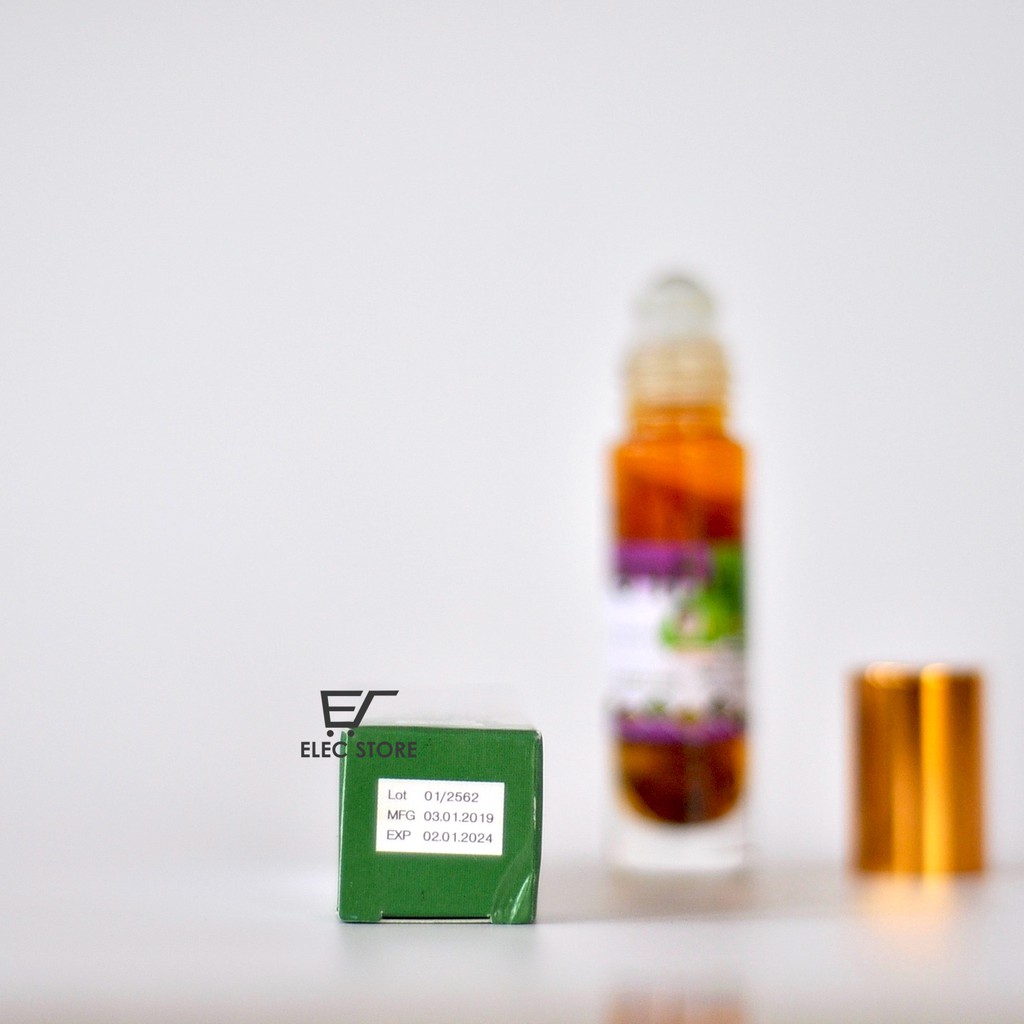 Dầu thảo mộc Otop 13 vị thảo mộc 8ml Thái Lan (date mới)