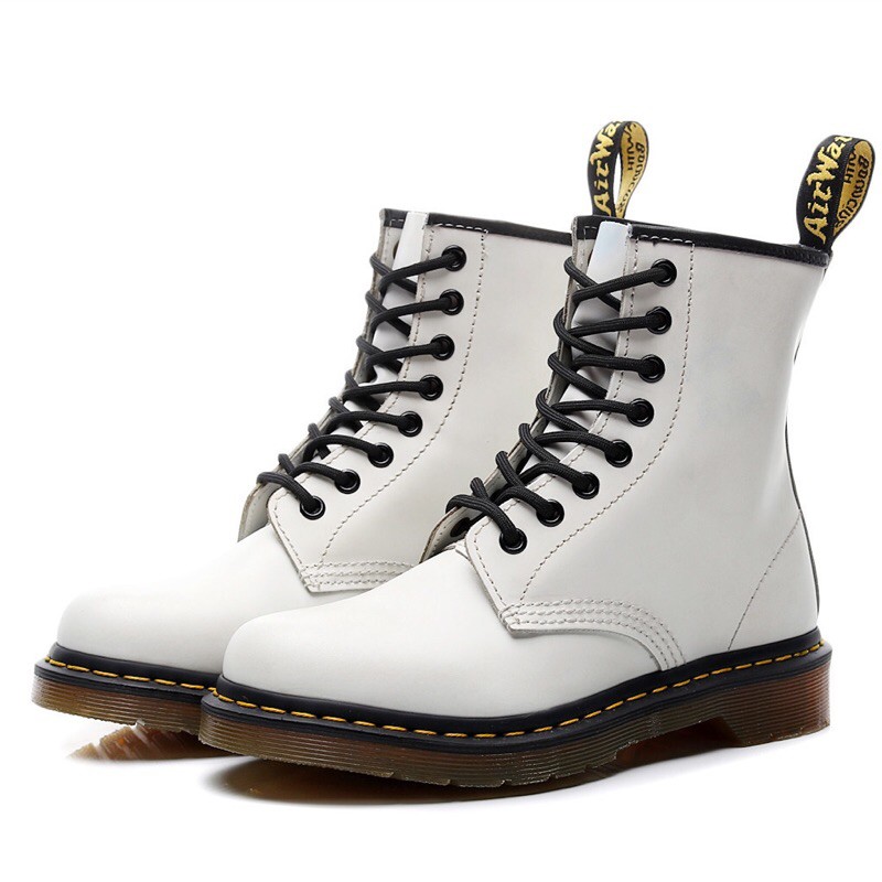 Giày High Boot Dr Da Cao Cấp Đế Mỏng BT3811