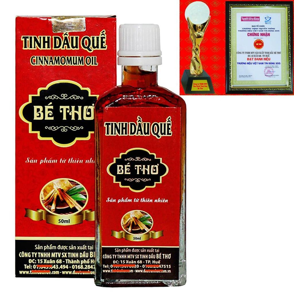 Tinh Dầu Quế Hiệu Bé Thơ chai 50ml