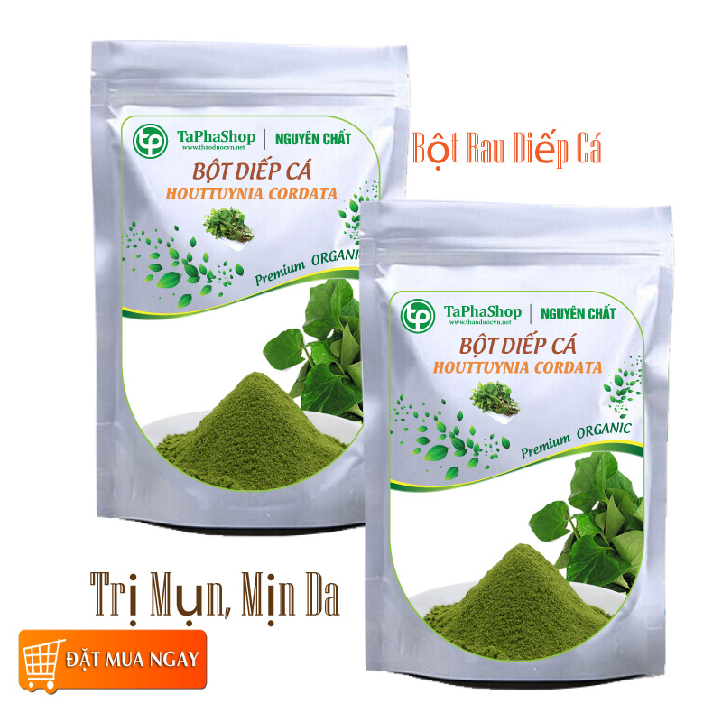 Bột diếp cá nguyên chất 500gr - Thảo Dược Tấn Phát