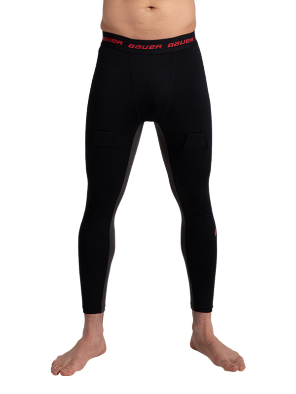 [HCM]QUẦN LEGGING NAM BAUER ESSENTIAL COMPRESSION JOCK PANT - SIZE S/L