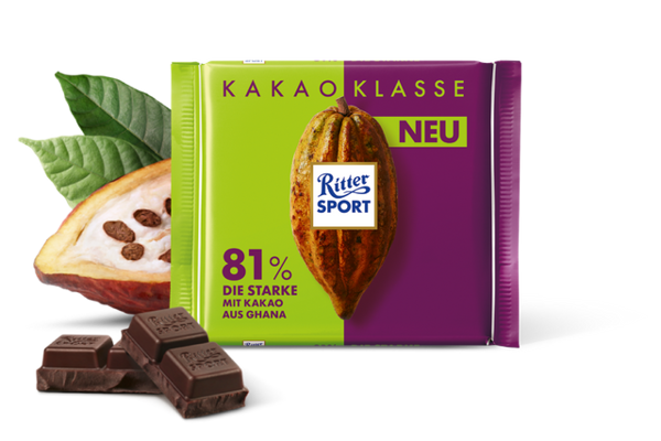 Socola Ritter Sport 81% Cacao