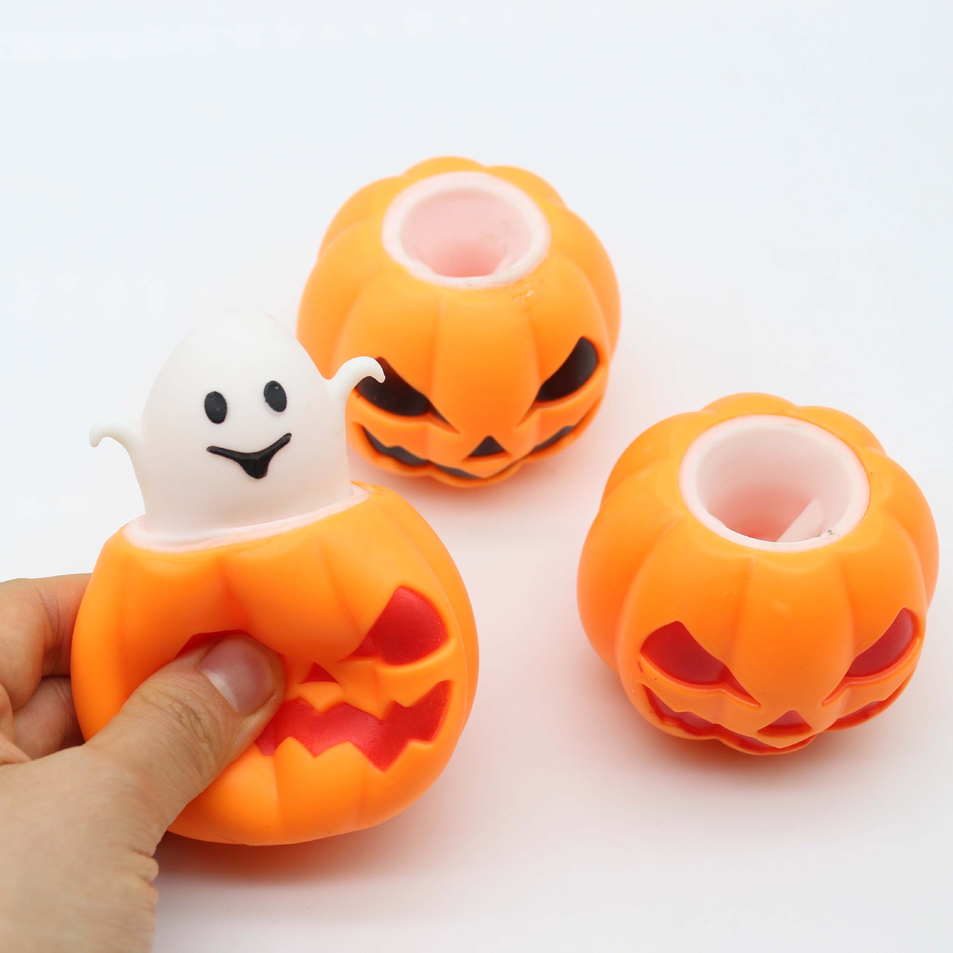 Squishy Quả bí ngô bóp Halloween | Dơi ma quái