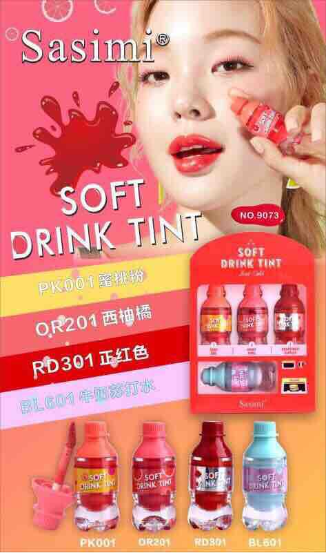SÉT SON TINT CHAI NƯỚC NGỌT SASIMI