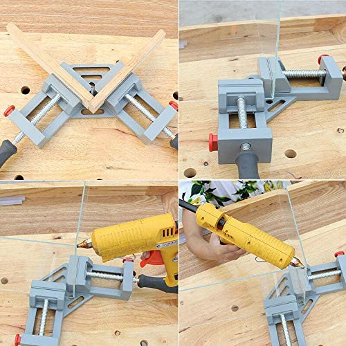 Ê tô kẹp góc vuông cỡ lớn - Đổ mở 65mm