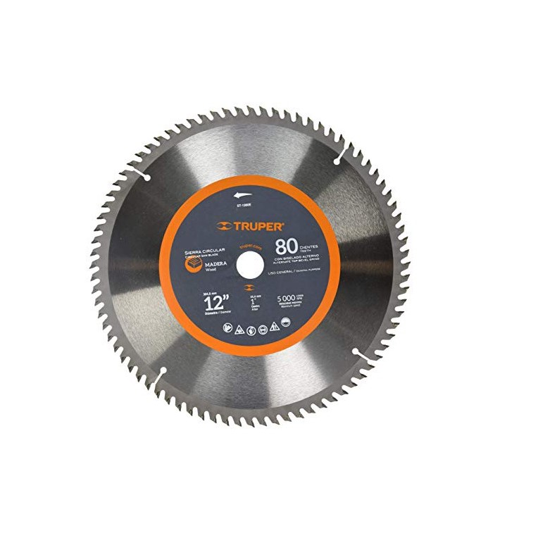 Lưỡi cắt gỗ 305 mm x 80R Truper 12684