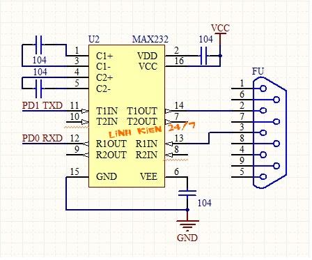 MODULE CHUYỂN GIAO TIẾP RS232 SANG TTL