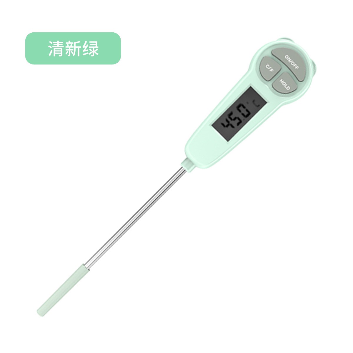 Nhiệt kế đo nước pha sữa, đo nhiệt độ nước, thức ăn Misuta (Hàng chính hãng)