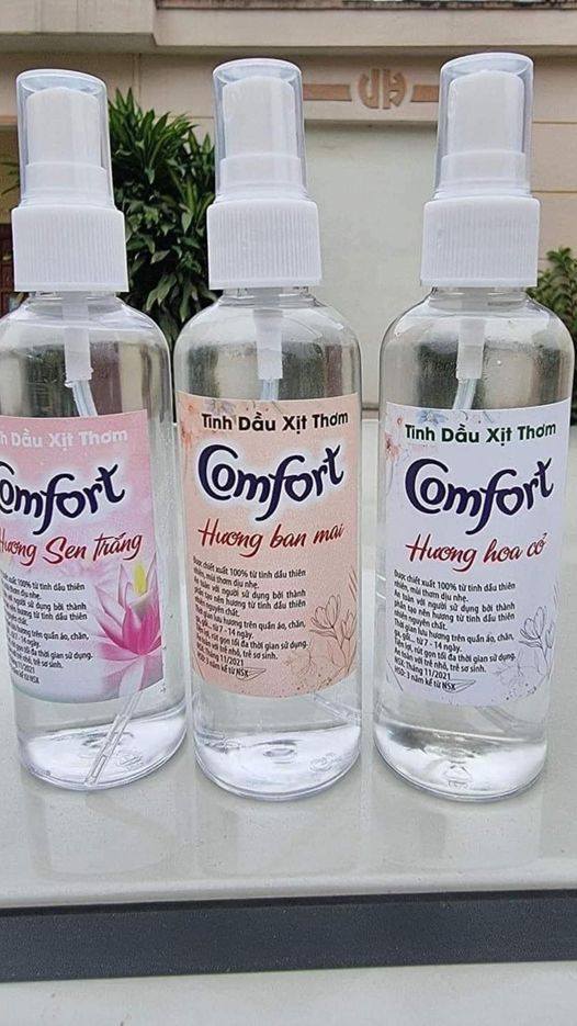 TKVT2XT02 - Tinh Dầu Xịt Thơm Quần áo Hương Comfor