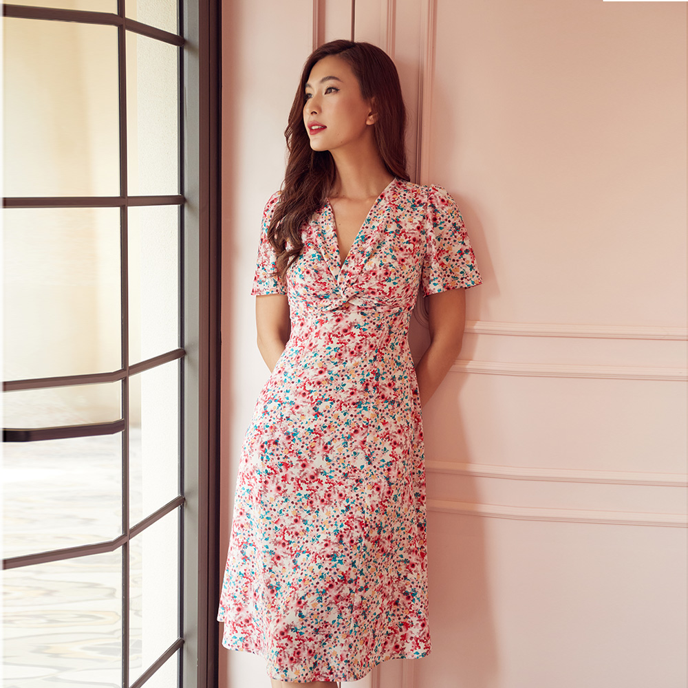 N&M Đầm thời trang Nữ hoạ tiết hoa 2210014