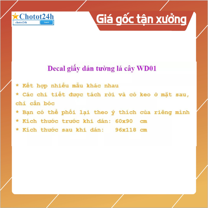 [HCM]Decal dán tường mẫu hoa ly tím WD40