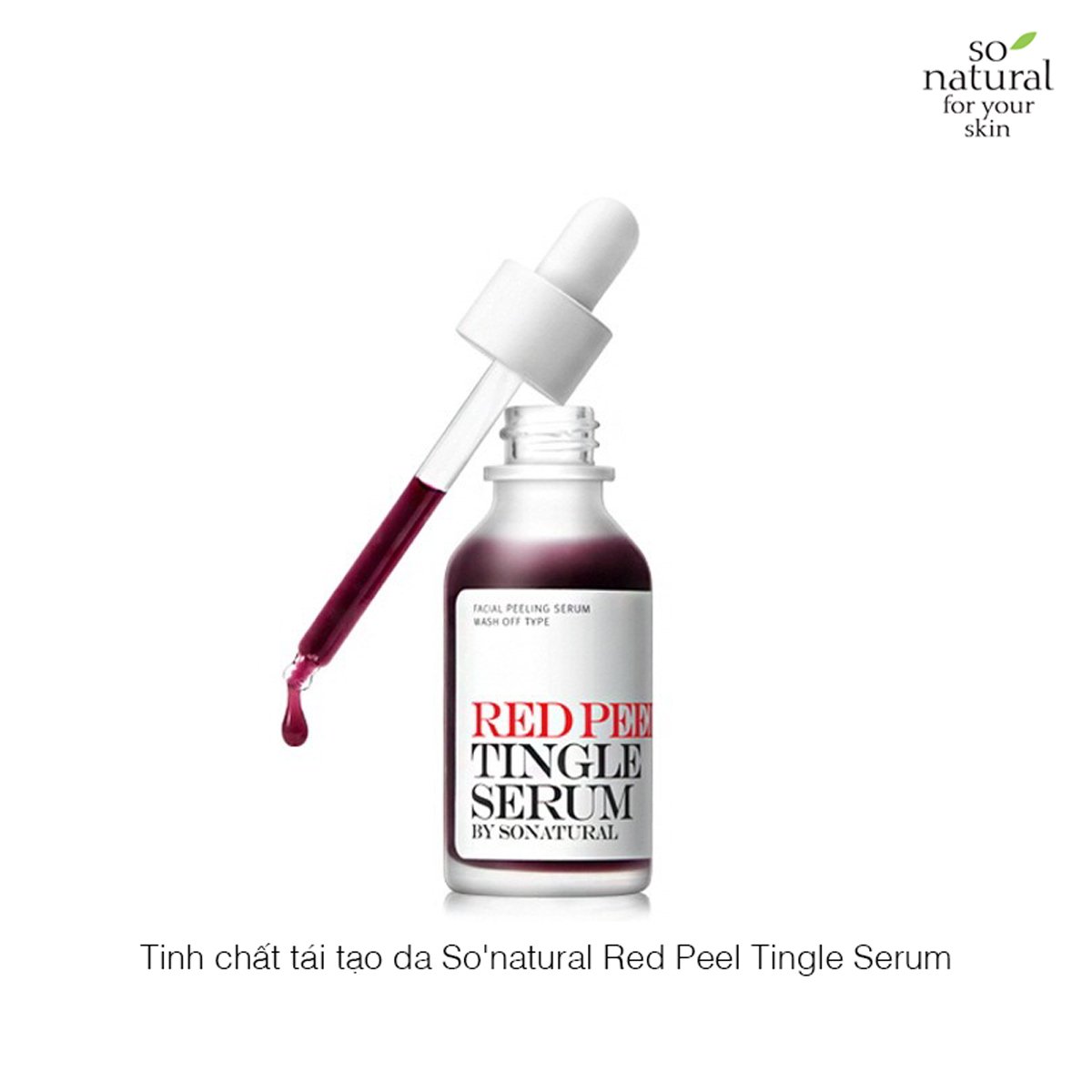 [HCM]THAY DA SINH HỌC RED PEEL HÀN QUỐC 35ml