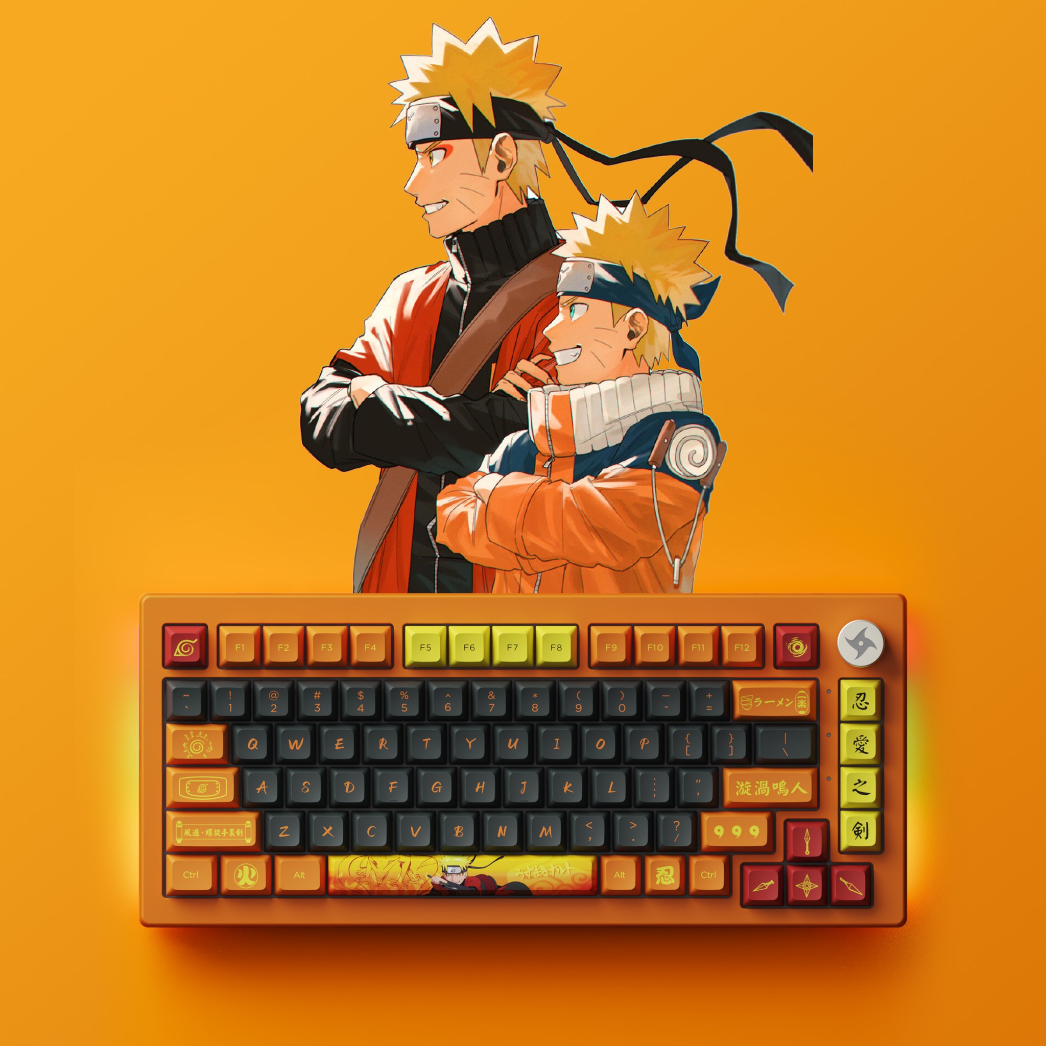 Bàn phím máy tính AKKO 5075B Plus Naruto_Mới, hàng chính hãng | Lazada.vn