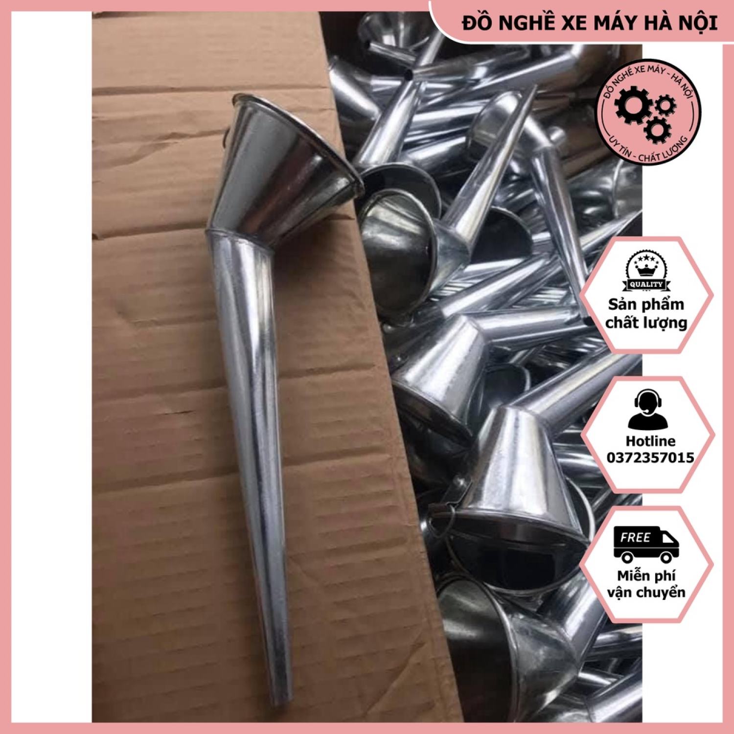 🌟 Phễu rót dầu xe máy - Phụ Tùng Mạnh Hiếu