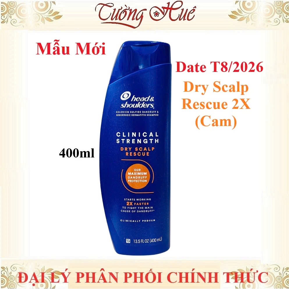 Dầu gội Head & Shoulders Clinical Strength 400ml
