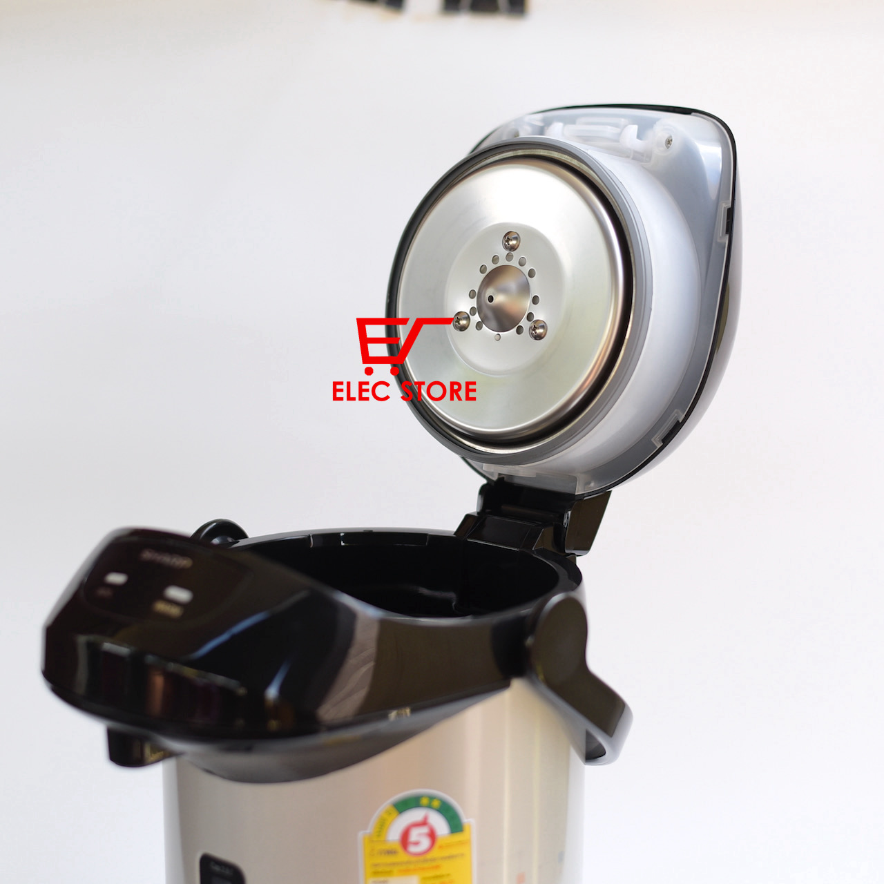 Bình thuỷ điện Sharp 2.8L Model KP-B28S (Xám) - Hàng nhập khẩu Thái Lan