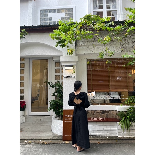 Mir.byHi:  đầm thiết kế linen tưng