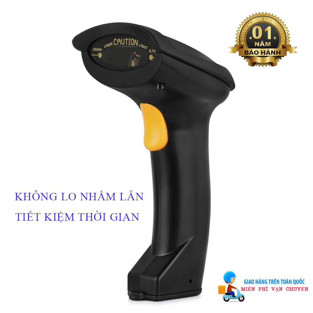 Máy bắn mã vạch không dây, Máy quét mã vạch không dây, In barbacod