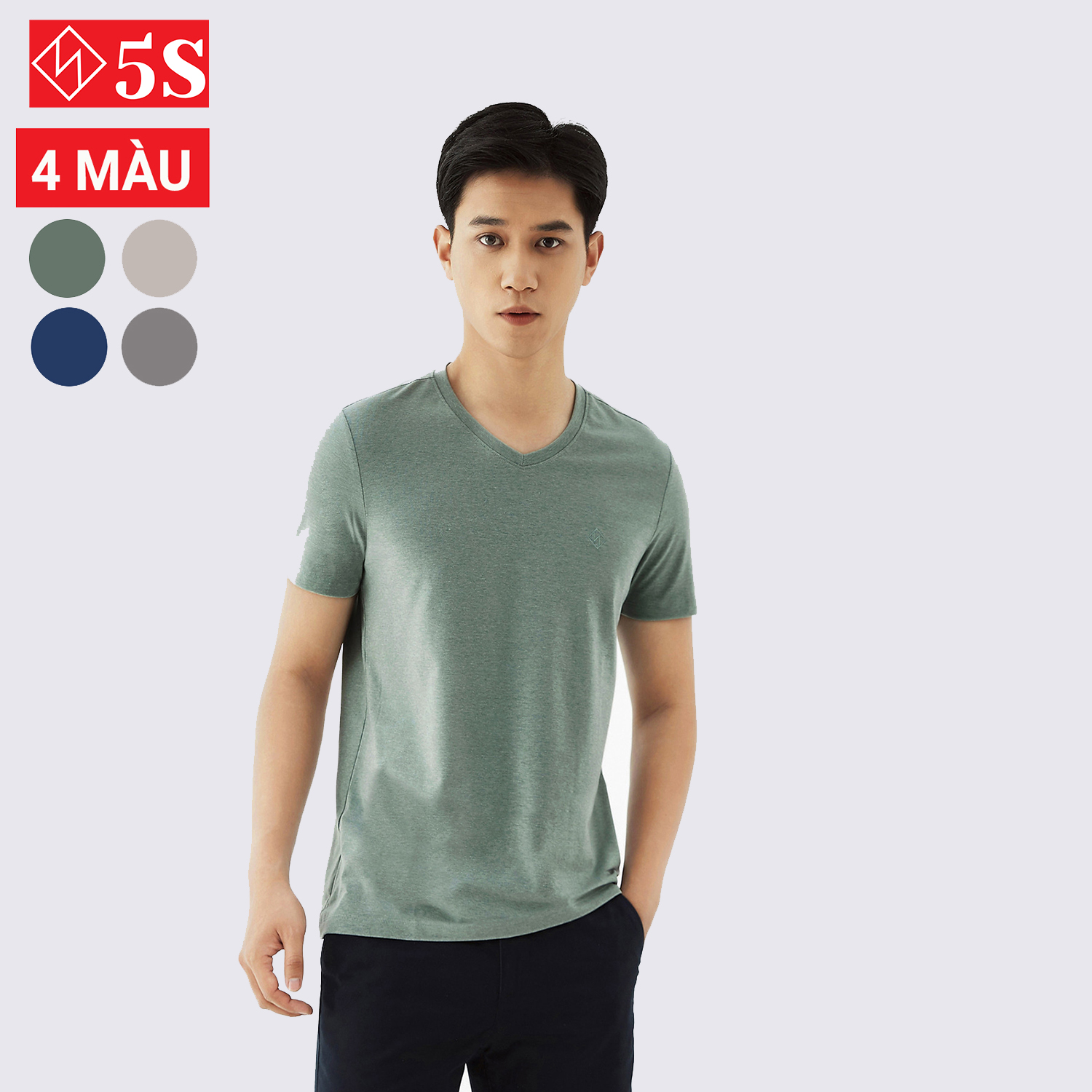 >> BÁO GIÁ ÁO THUN NAM 5S CỔ TRÒN IN CHỮ (SURFTOUR) TRẺ TRUNG, THOÁNG MÁT, THẤM HÚT MỒ HÔI | Shopee Lazada Sendo Tiki mới nhất 99 Áo Thun Nam 5S (4 Màu) Cổ Tim Tay Ngắn Trẻ Trung, Thoáng Mát, Thấm Hút Mồ Hôi (ATSSB199-01)