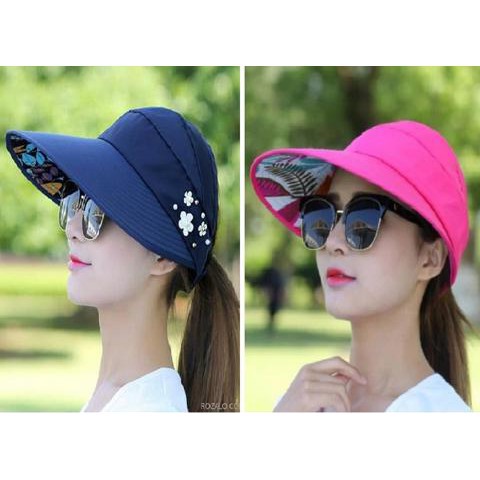 Mũ NGỌC vành rộng chống nắng siêu mát
