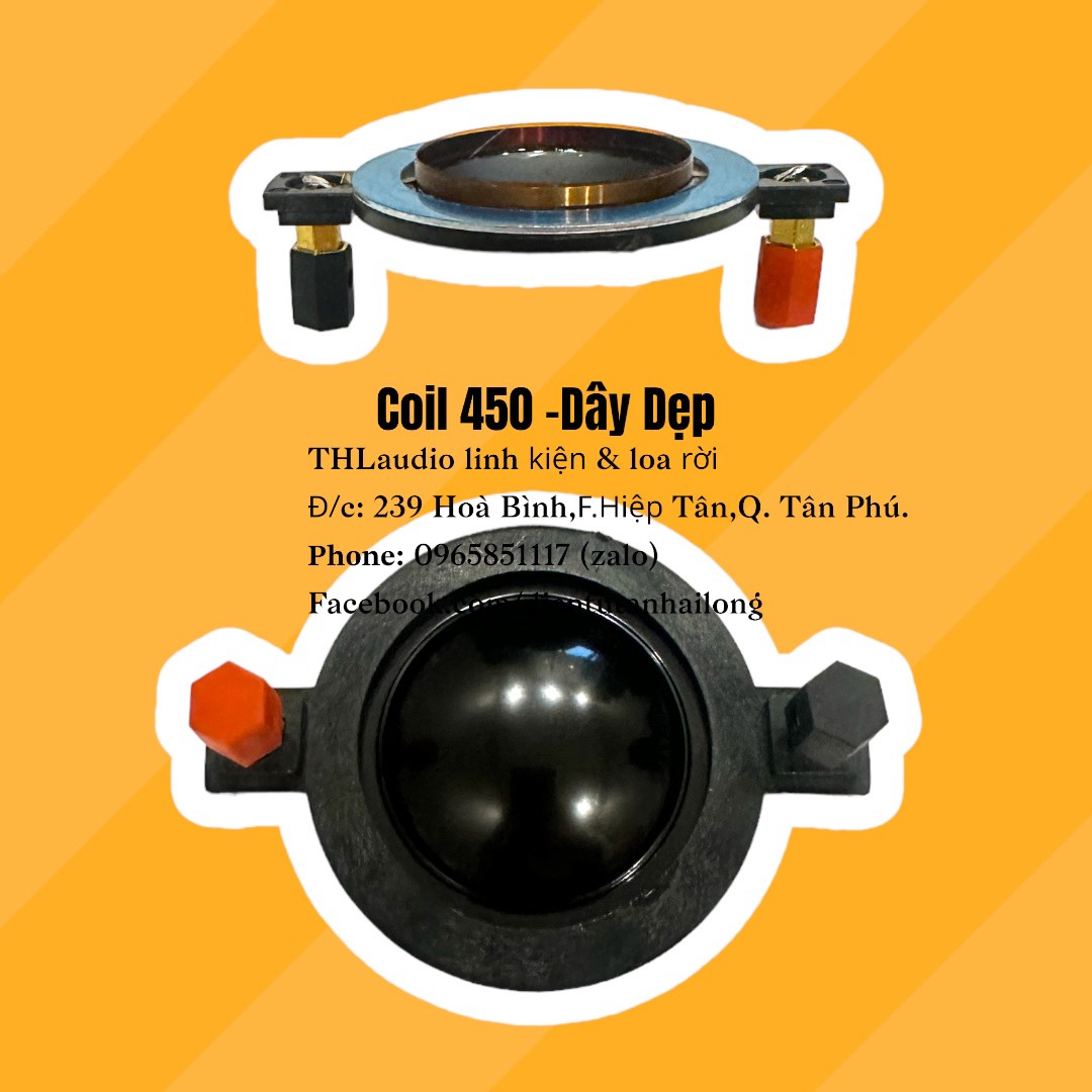 Coil 450 dây dẹp cao cấp