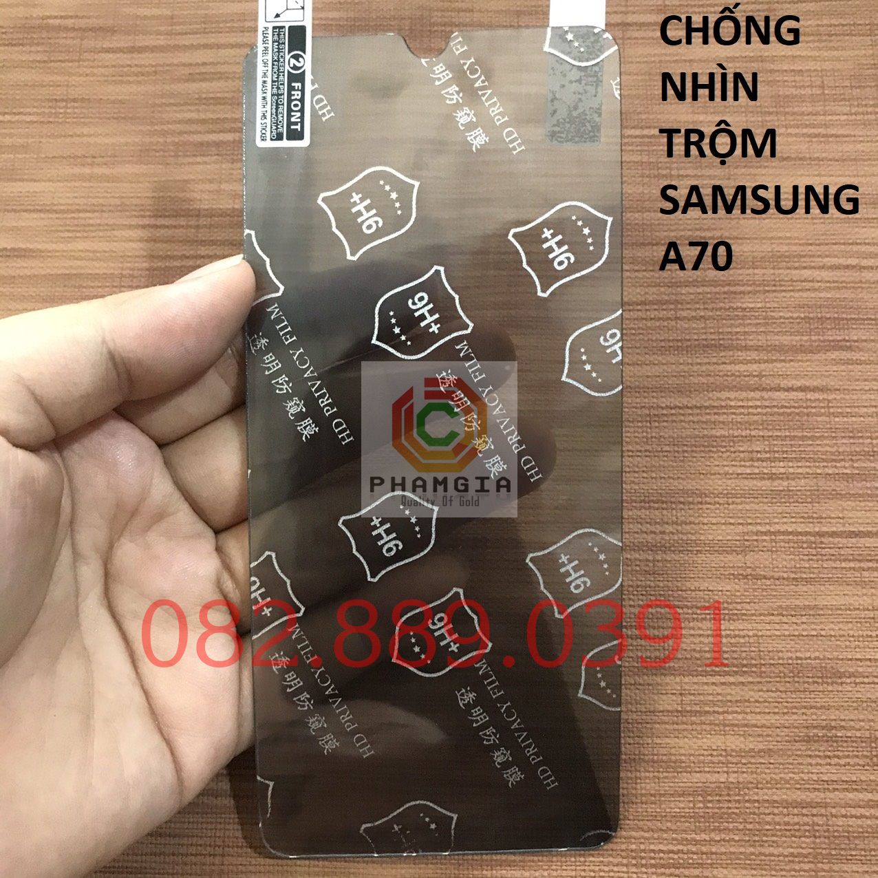 Dán cường lực chống nhìn trộm samsung a70 / a75 / a71 / a80 / a81 / a90 dẻo nano, ppf chống trầy