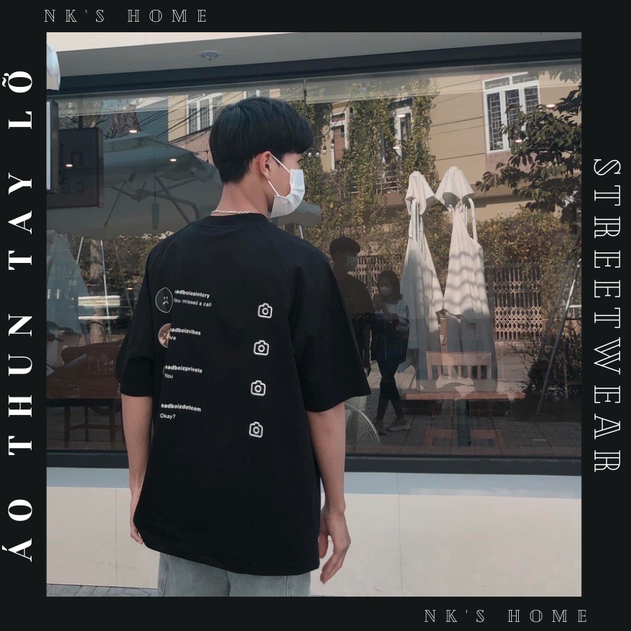 Áo thun tay lỡ unisex GẤU TRÚC PANDA thiết kế dày dặn - Áo phông nữ form rộng cho cặp đôi phong cách hàn quốc LARIVN